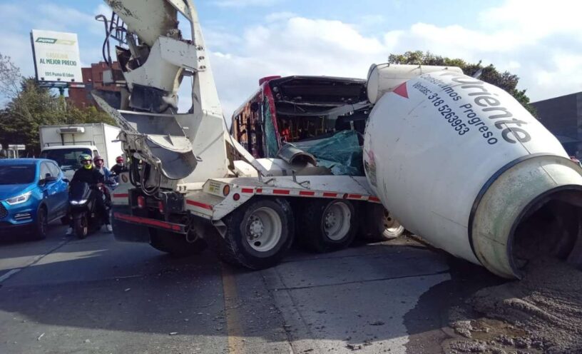 Accidente en Suba hoy 23 de agosto