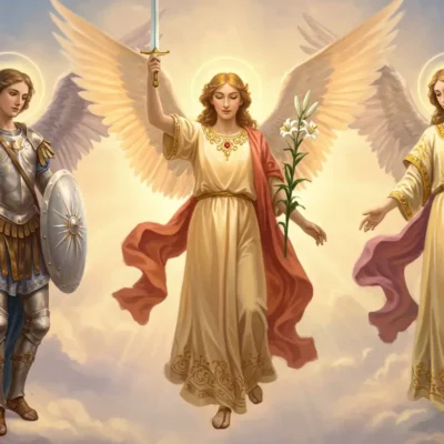 Esta es la oración del santo del día: Arcángeles San Miguel, San Gabriel y San Rafael para hoy 29 de septiembre de 2025