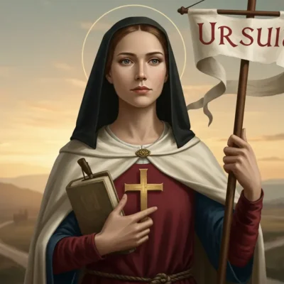 Esta es la oración del santo del día: Santa Úrsula para hoy 21 de octubre de 2025