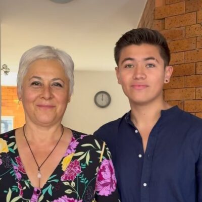 Alina Lozano se hizo su primera ecografía