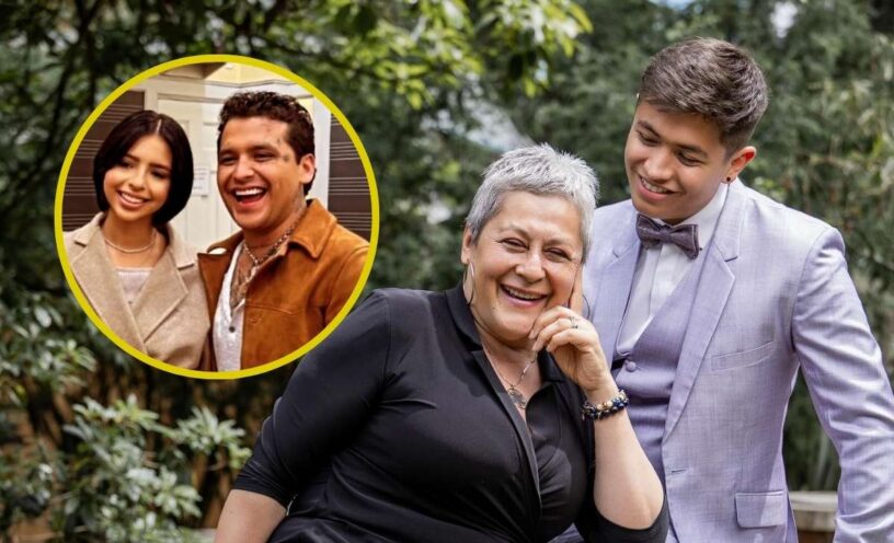 Alina Lozano y su esposo, Jim Velásquez, se disfrazaron de Cristian Nodal y Ángela Aguilar