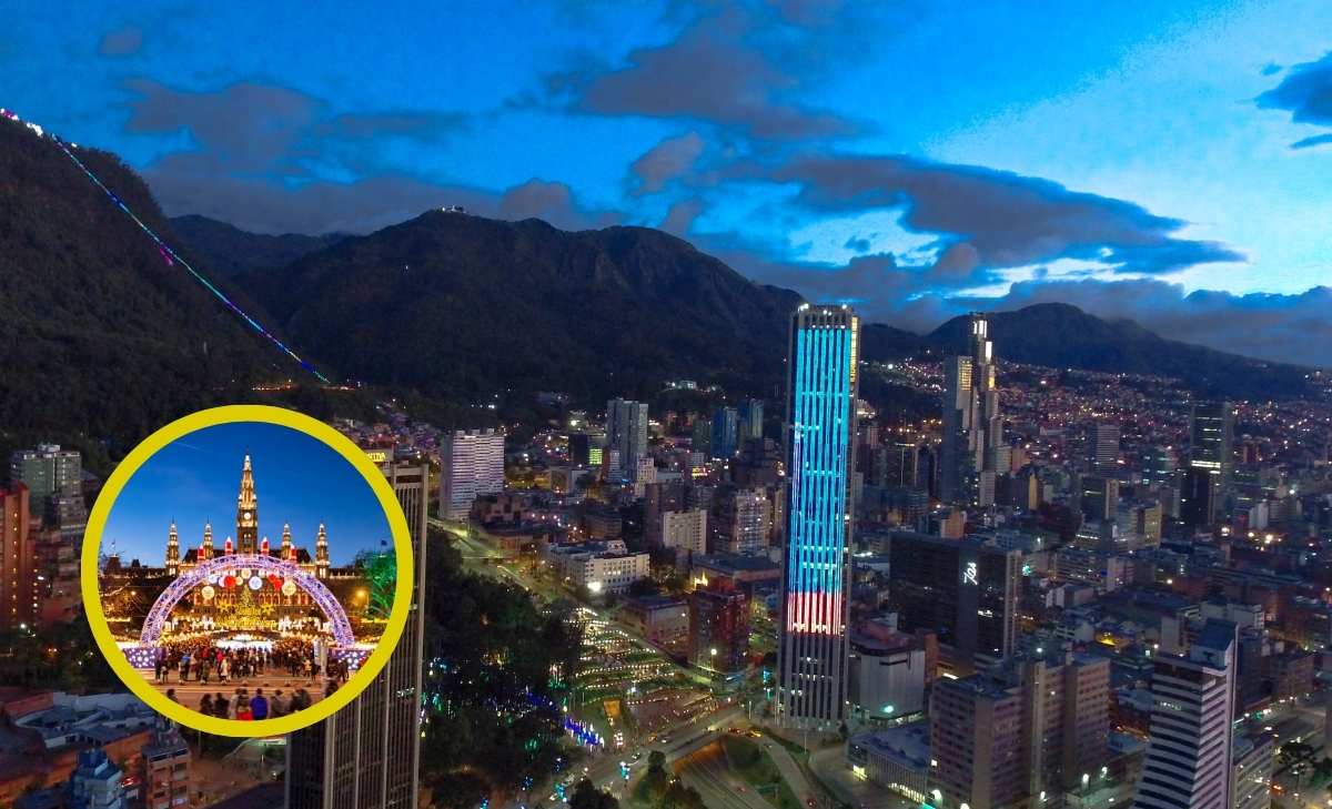 alumbrados navideños Bogotá 2024