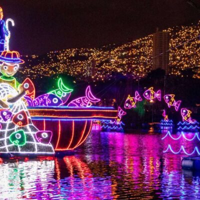 alumbrados navideños de Medellín 2024