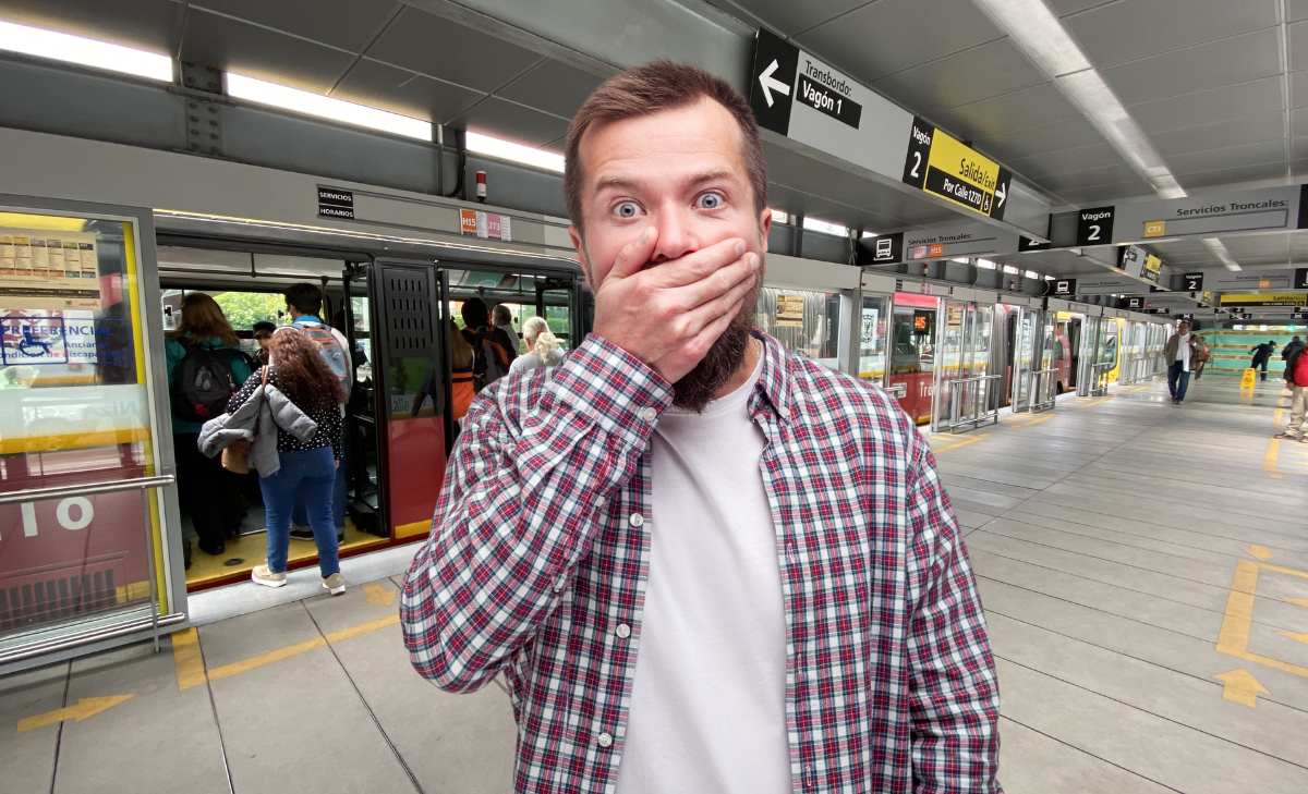 cambio estación de Transmilenio