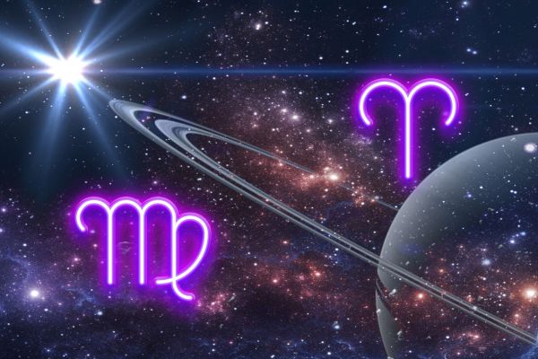 Símbolos de Aries y Virgo