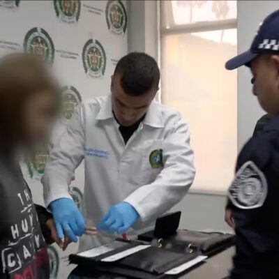 arrestan a novia de exfutbolista de la Selección Colombia