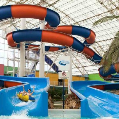 Así lucen actualmente las instalaciones del Cici Aquapark