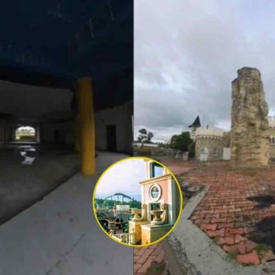 Así lucen las ruinas de uno de los parques de diversiones de Bogotá