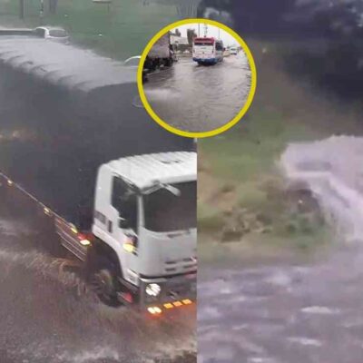 vías Bogotá tras las lluvias