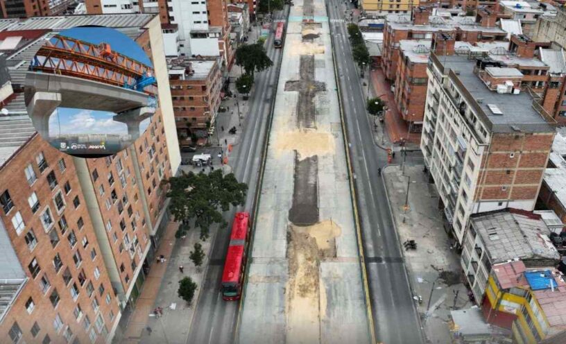 cierre de la Avenida Caracas