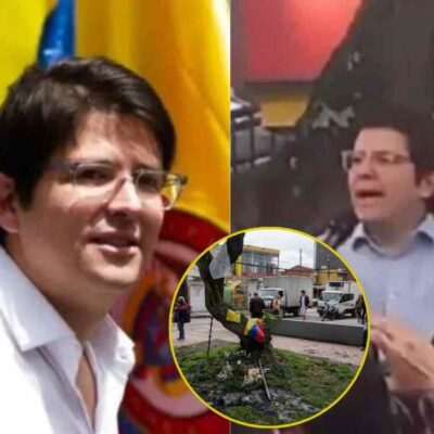 así se ve el lugar del atentado a Miguel Uribe tras su fallecimiento