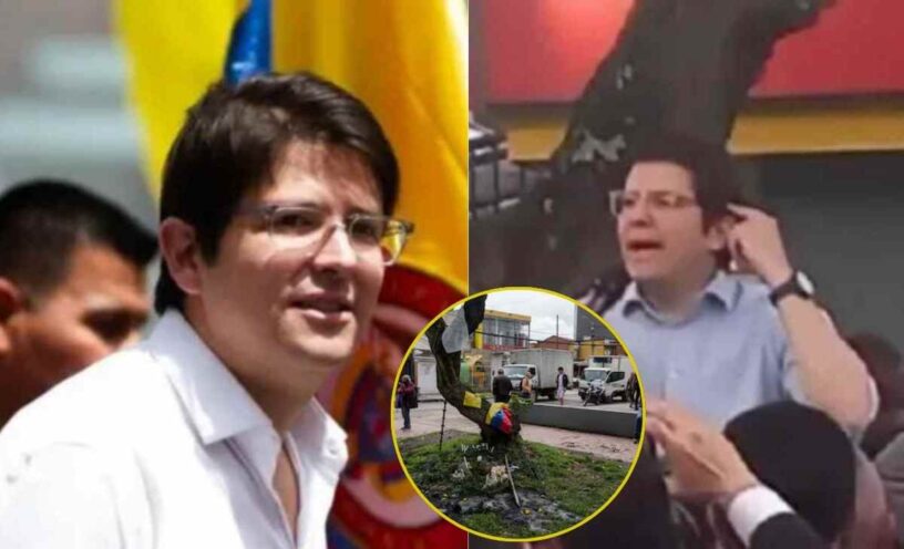 así se ve el lugar del atentado a Miguel Uribe tras su fallecimiento