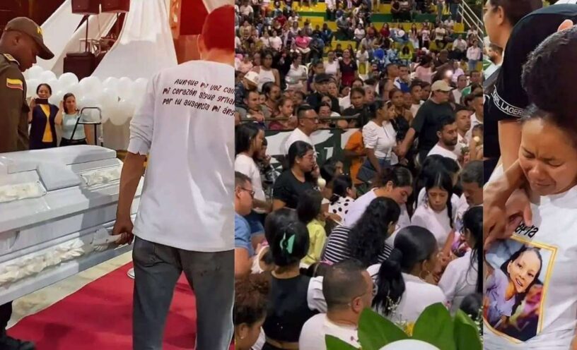 Así se vivió el funeral de Sofía Delgado