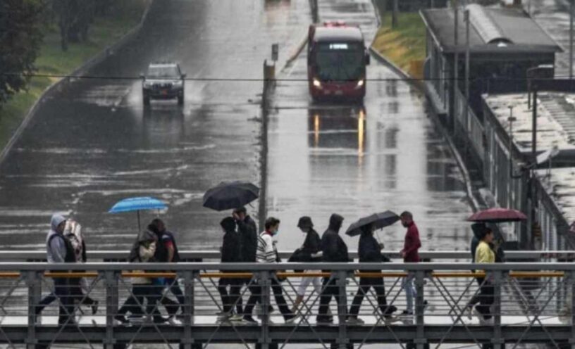 así será el clima la primera semana de octubre en Bogotá