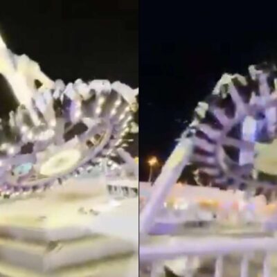 accidente en parque de atracciones