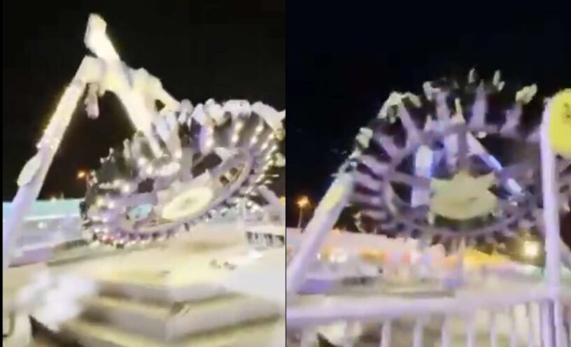 accidente en parque de atracciones
