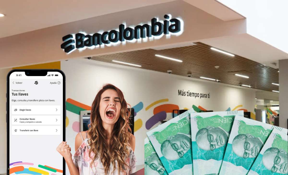 Bancolombia anunció que regalará 1 millón de pesos diarios a sus usuarios