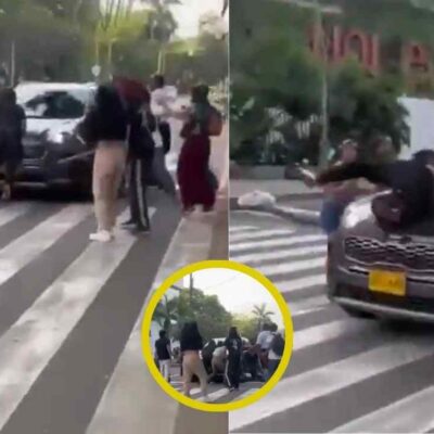 una camioneta arrolló a un joven universitario