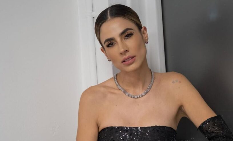 Captaron a Carla Giraldo con un hombre