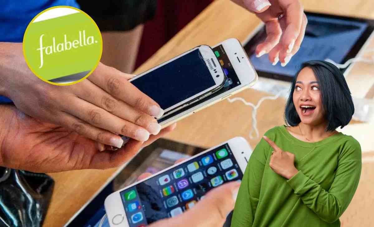 celular con cámara de alta calidad está con un 61% de descuento en Falabella