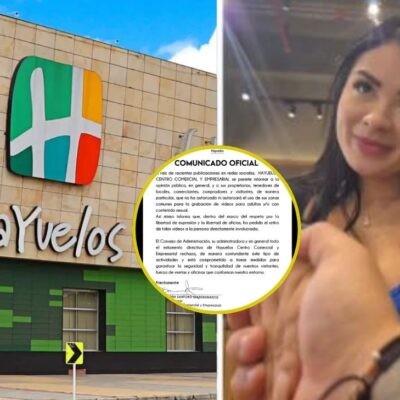 Centro Comercial Hayuelos se pronunció acerca del video para adultos que grabó una influencer