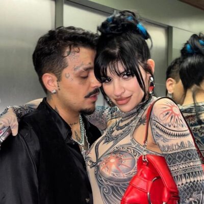 Christian Nodal mostró el rostro de su bebé