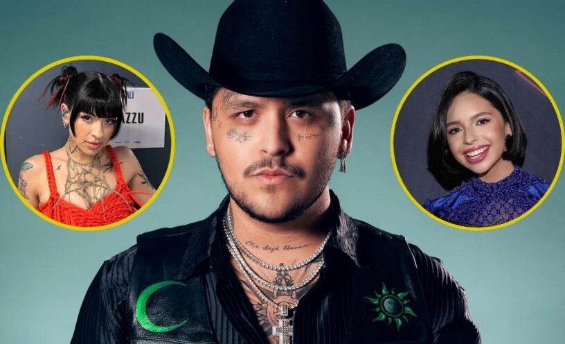 Christian Nodal respondió las acusaciones de Cazzu sobre su relación con Ángela Aguilar