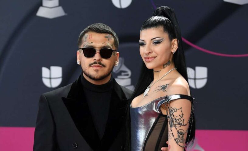 Christian Nodal y Cazzu juntos de nuevo