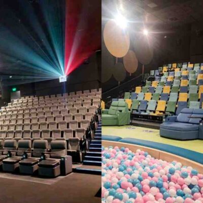 cines más lujosos de la ciudad.