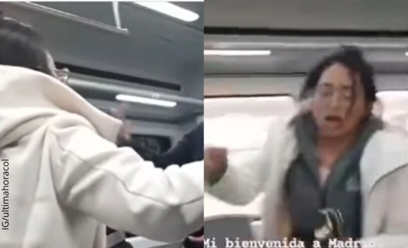 Colombiana no se dejó robar en el metro de Madrid