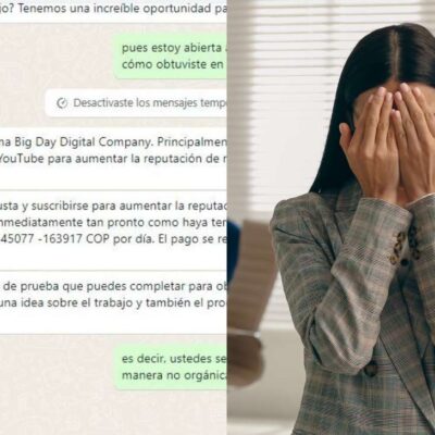 cómo detectar las ofertas de empleo falsas en WhatsApp