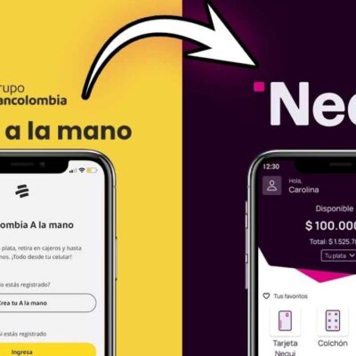 cómo pasarse de Bancolombia A la Mano a Nequi