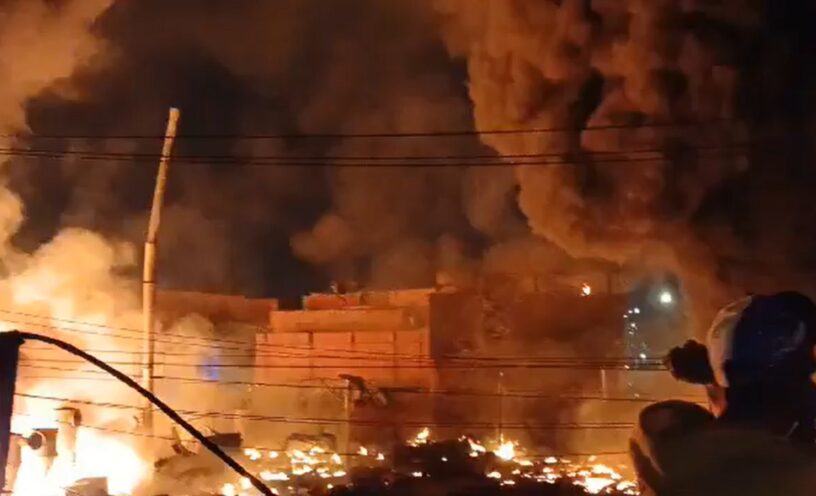 cómo quedó Bosa después del incendio el Día de Velitas