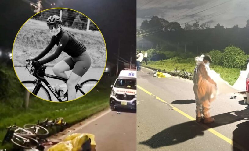 cómo se enteró la mamá de la ciclista que murió en Sibaté de su fallecimiento