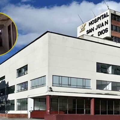 cómo se ve el Hospital San Juan de Dios.