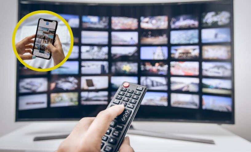 cómo usar el celular como control para TV