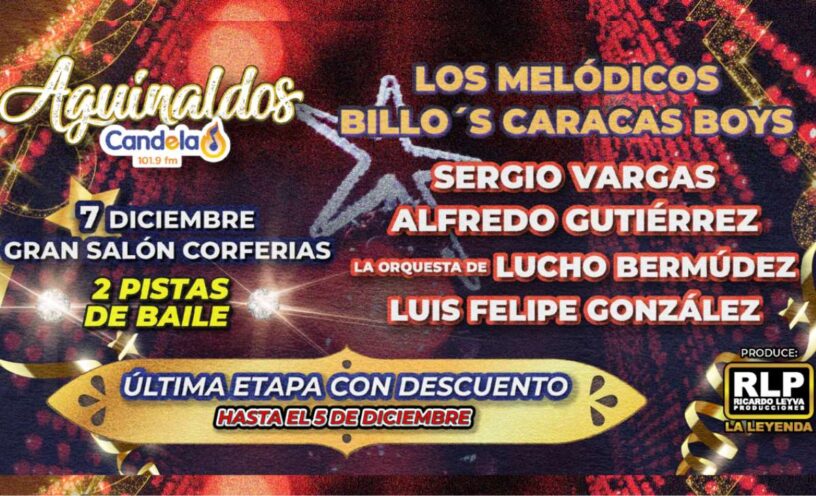 Fiesta de fin de año Candela de Aguinaldos 2024