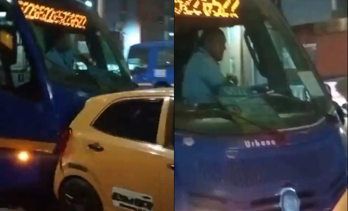 conductor de SITP peleó con taxista