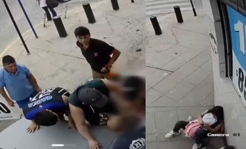 conductor sin frenos atropelló a una madre y sus dos hijas