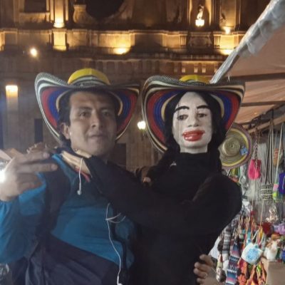 Cristian Montenegro operó a su novia de trapo