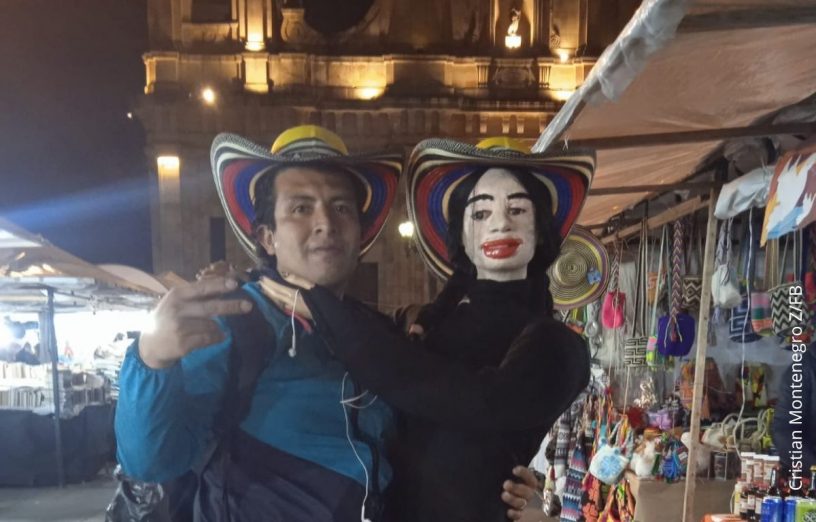 Cristian Montenegro operó a su novia de trapo