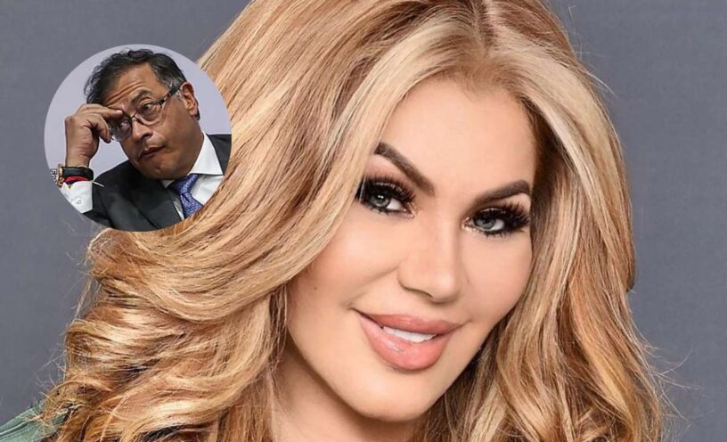 crítica de Lady Noriega a Petro