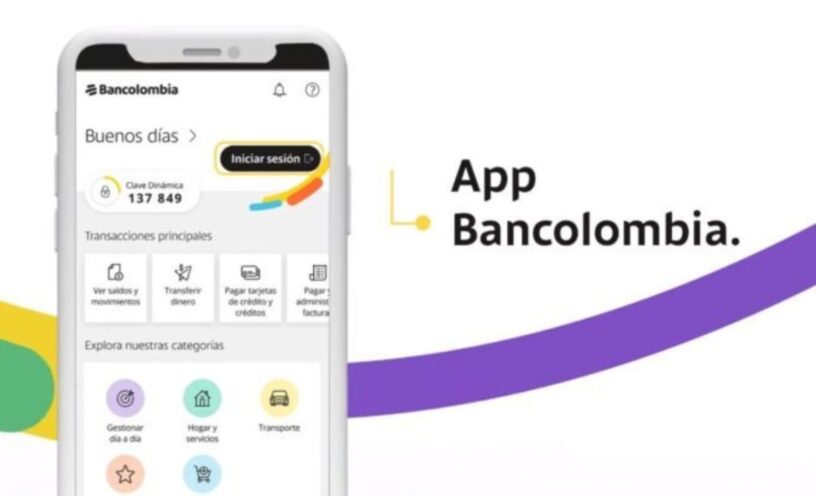 cuándo dejará de funcionar la app de Bancolombia