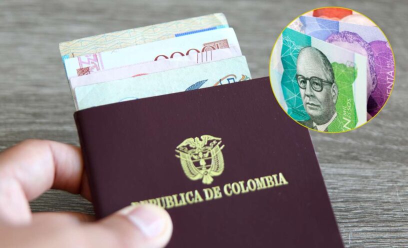 cuánto cuesta el pasaporte en Colombia para 2025