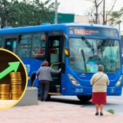 Cuánto podría subir el precio del pasaje de Transmilenio y el sitp con el alza del ACPM
