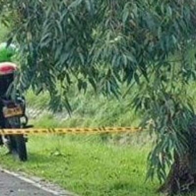 cuerpo colgado cerca de un caño en Bogotá