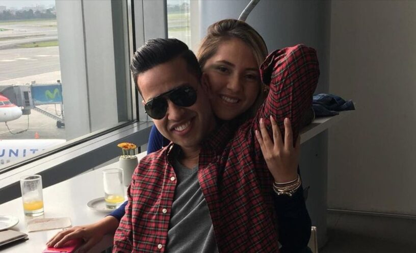 Dayana Jaimes regaló la ropa de Martín Elías