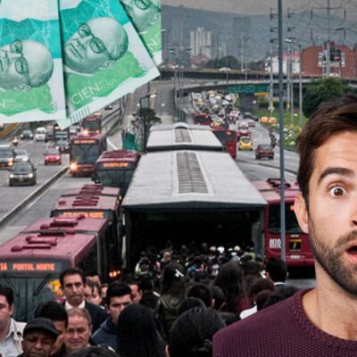 ¿De cuánto sería la multa por empujar en Transmilenio?