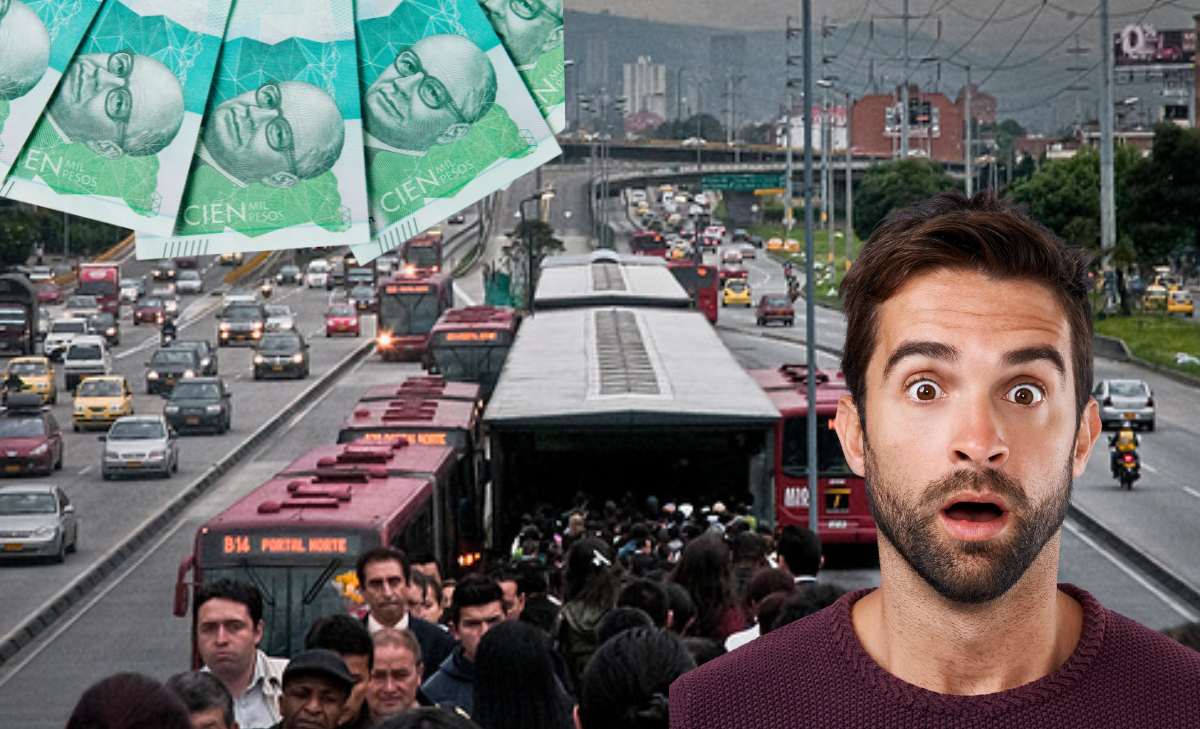 ¿De cuánto sería la multa por empujar en Transmilenio?