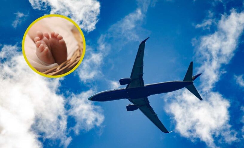 De qué nacionalidad es un bebé que nace en un avión